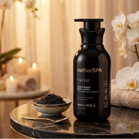 Boticario, Locao Hidratante Nativa Spa Caviar 400ml
