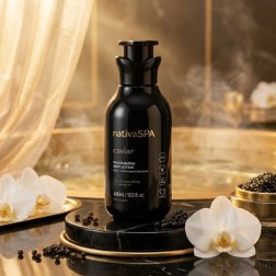 Boticario, Locao Hidratante Nativa Spa Caviar 400ml