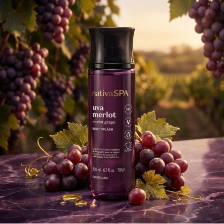Boticario, Body Splash Nativa Spa Uva Merlot 200ml