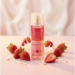 Boticario, Body Splash Cuide-se Bem Morango e Leite 200ml