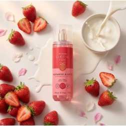 Boticario, Body Splash Cuide-se Bem Morango e Leite 200ml