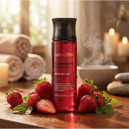 Boticario, Body Splash Nativa Spa Morango Ruby 200ml