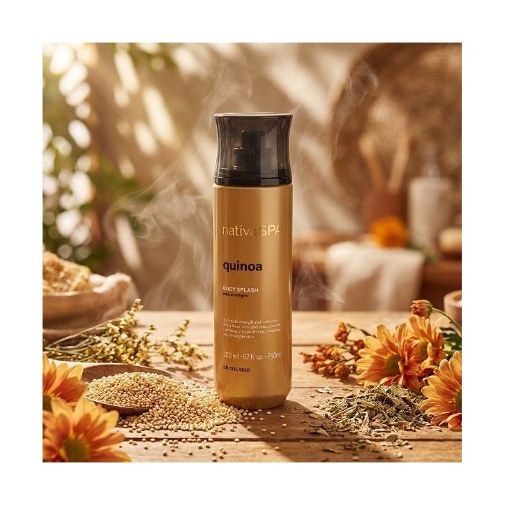 Boticario, Body Splash Nativa Spa Quinoa 200ml Boticario, Body Splash Nativa Spa Quinoa 200ml