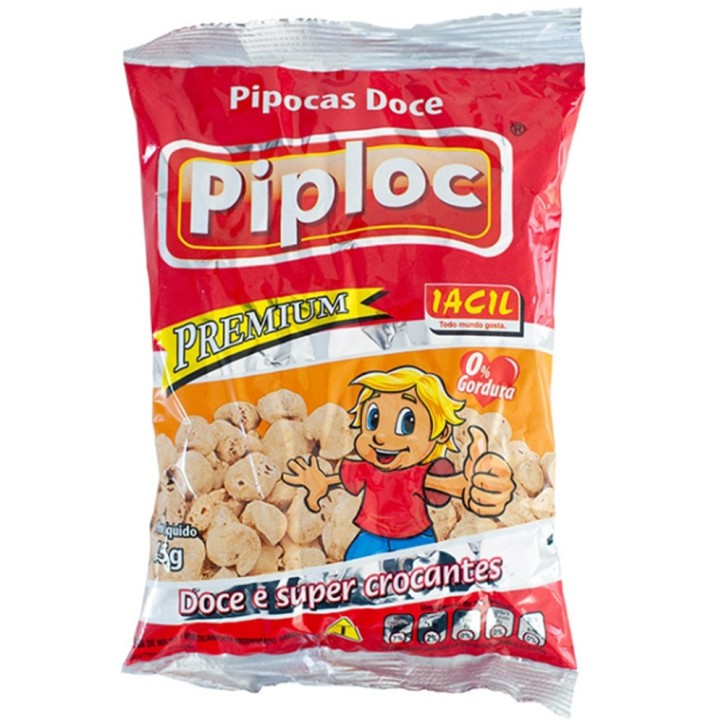 Piploc, Pipoca Doce Premium 45g Piploc, Pipoca Doce Premium 45g