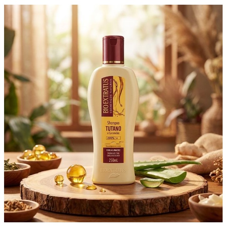 Bio Extratus, Shampoo Tutano e Ceramidas 250ml Bio Extratus, Shampoo Tutano e Ceramidas 250ml