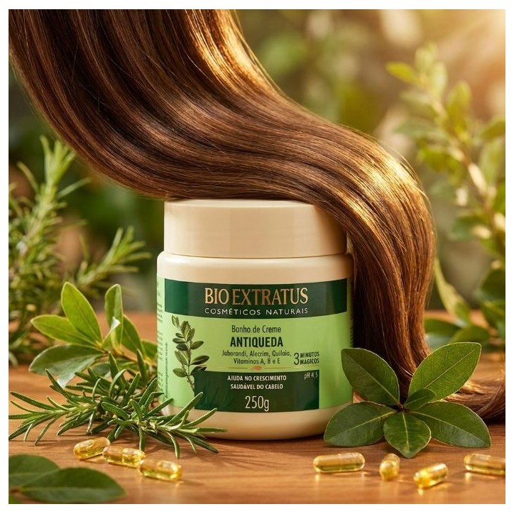 Bio Extratus, Banho de Creme Jaborandi Antiqueda 250g