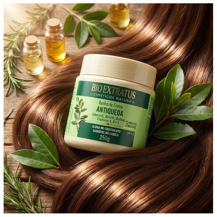 Bio Extratus, Banho de Creme Jaborandi Antiqueda 250g
