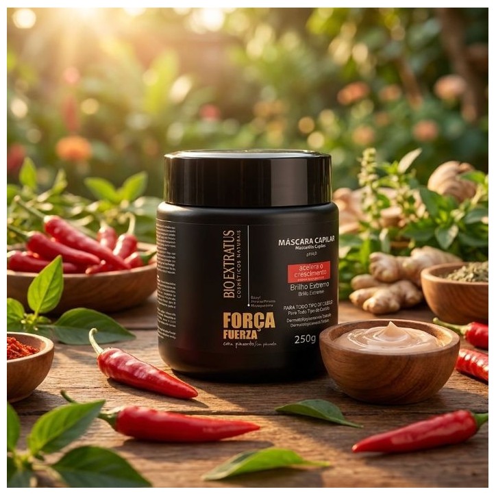 Bio Extratus, Mascara Forca com Pimenta 250g