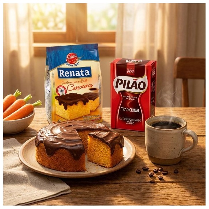 Renata, Mistura para Bolo de Cenoura 400g