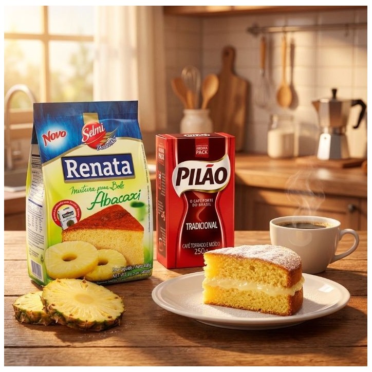 Renata, Mistura para Bolo de Abacaxi 400g