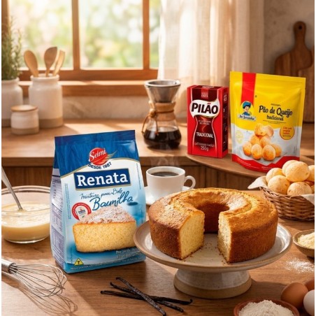 RENATA, Mistura para Bolo de Baunilha 400g