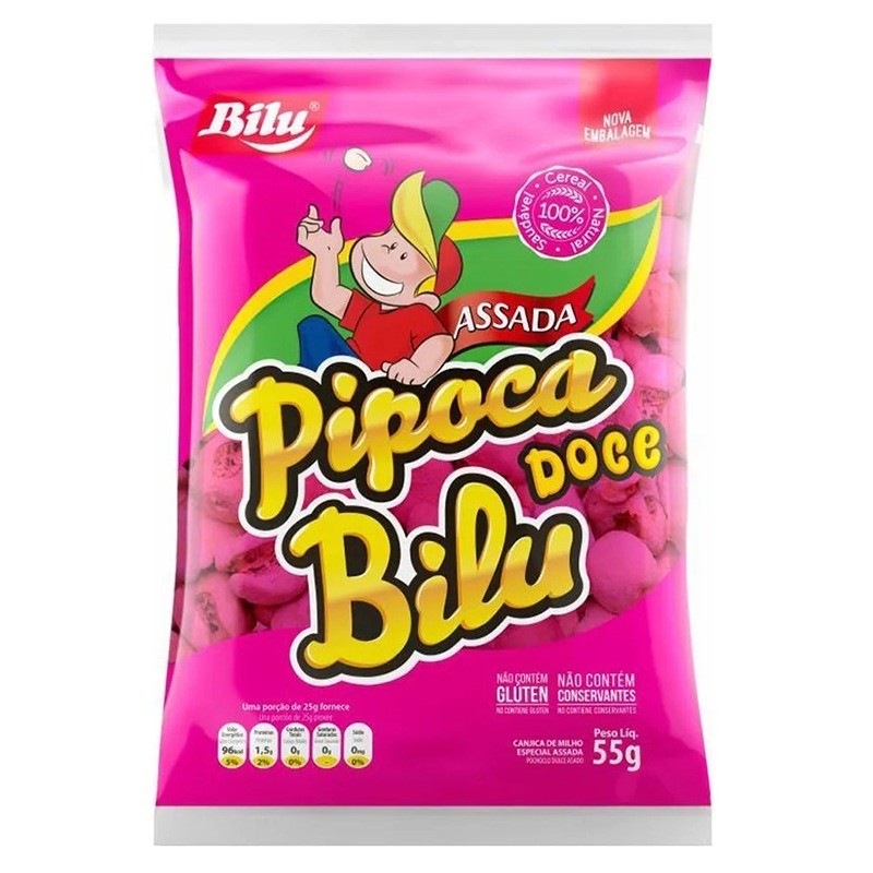 Bilu, Pipoca Doce Premium 45g
