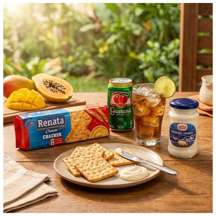 Renata, Biscoito Cream Cracker 170g Renata, Biscoito Cream Cracker 170g