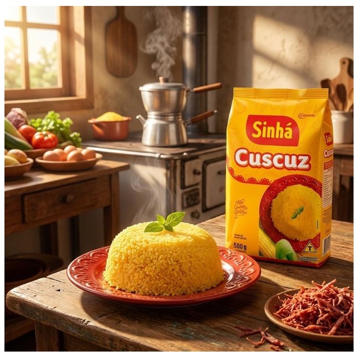 Sinha, Cuscuz Tradicional 500g