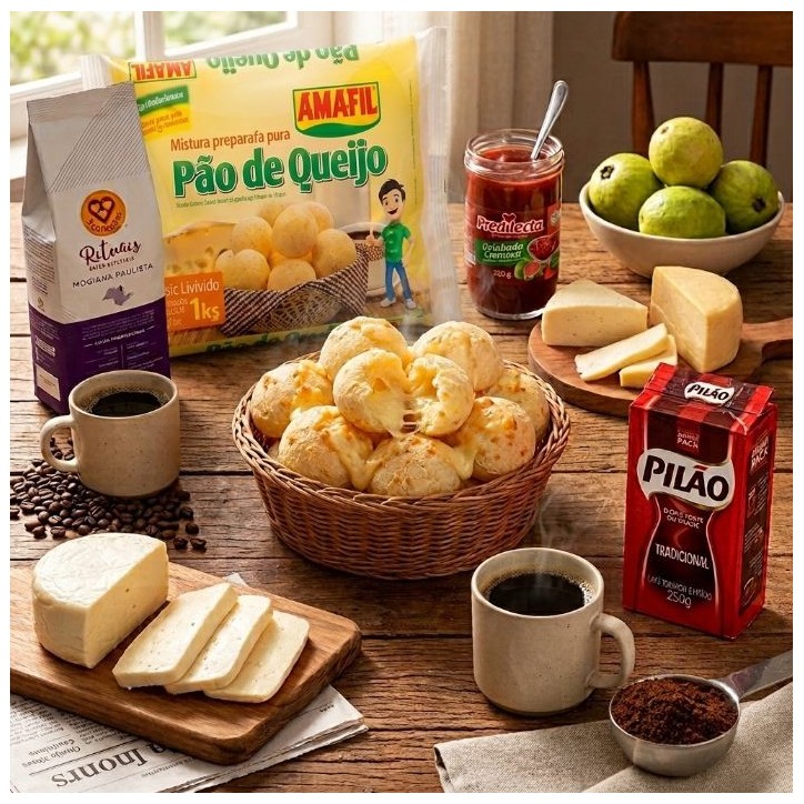 AMAFIL, Mistura Pao de Queijo 1kg
