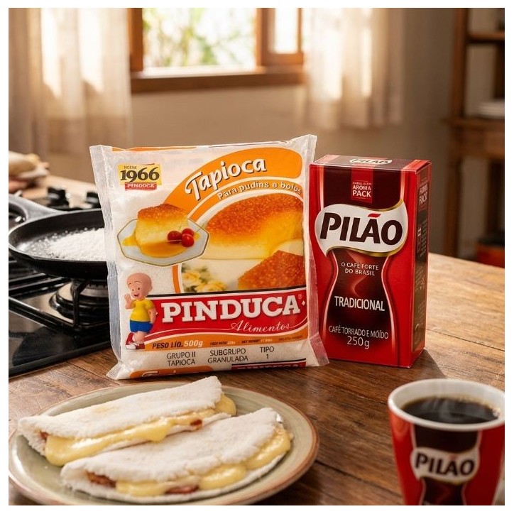 Pinduca, Tapioca Granulada 500g
