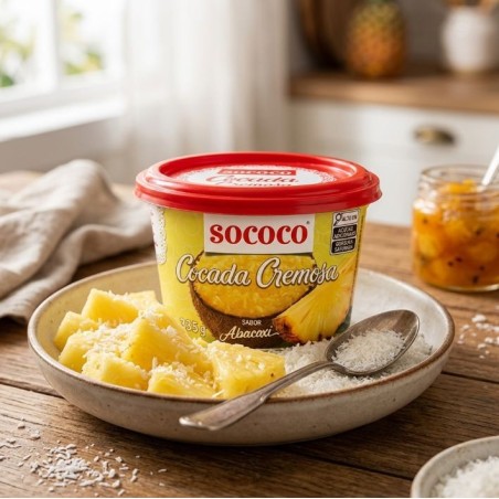Sococo, Doce de Coco Sabor Abacaxi 335g