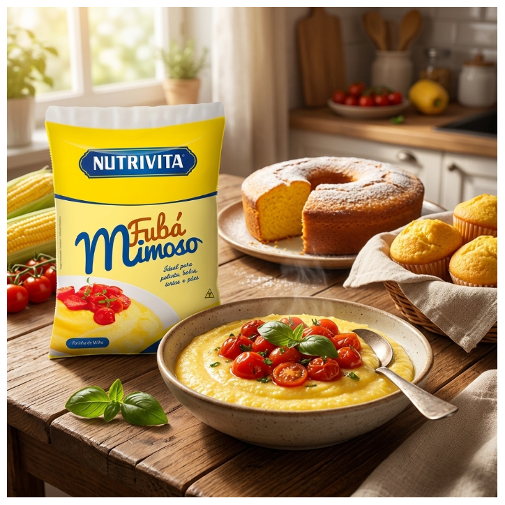 Nutrivita, Fubá Mimoso 500g