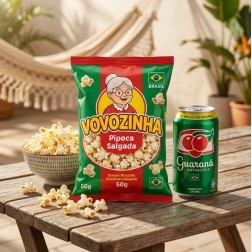 VOVOZINHA, Pipoca Salgada 50g