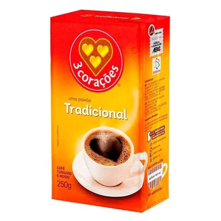 3 CORAÇÕES, Café 250g