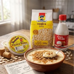 DA TERRINHA, Canjica Branca 400g