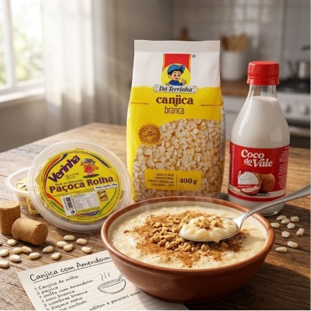 DA TERRINHA, Canjica Branca 400g