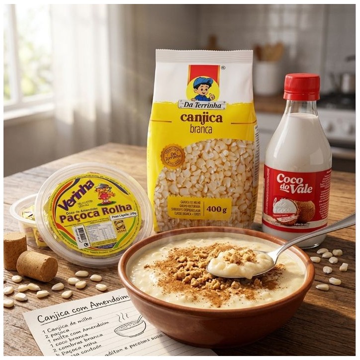 DA TERRINHA, Canjica Branca 400g