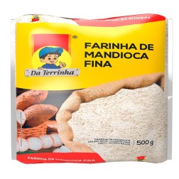 Da Terrinha, Farofa Mandioca Crua Fina 500g