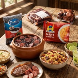 Da Terrinha, Farofa Pronta Apemintada 400g