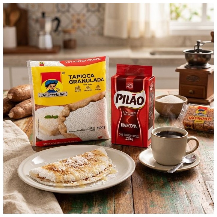 Da Terrinha, Tapioca Granulada 400g