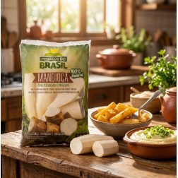 Pedacos do Brasil, Mandioca Crua 1kg