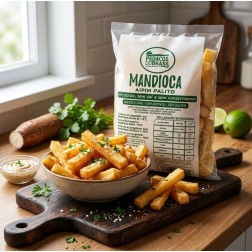 Pedacos do Brasil, Mandioca Aipim Palito Crua 1kg
