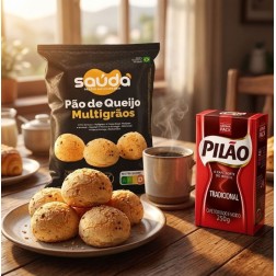 Saúda, Pao de Queijo Multigraos 1kg