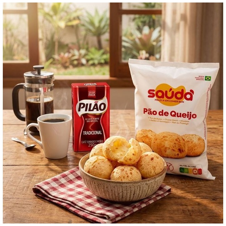 Saúda, Pao de Queijo 1kg Saúda, Pao de Queijo 1kg