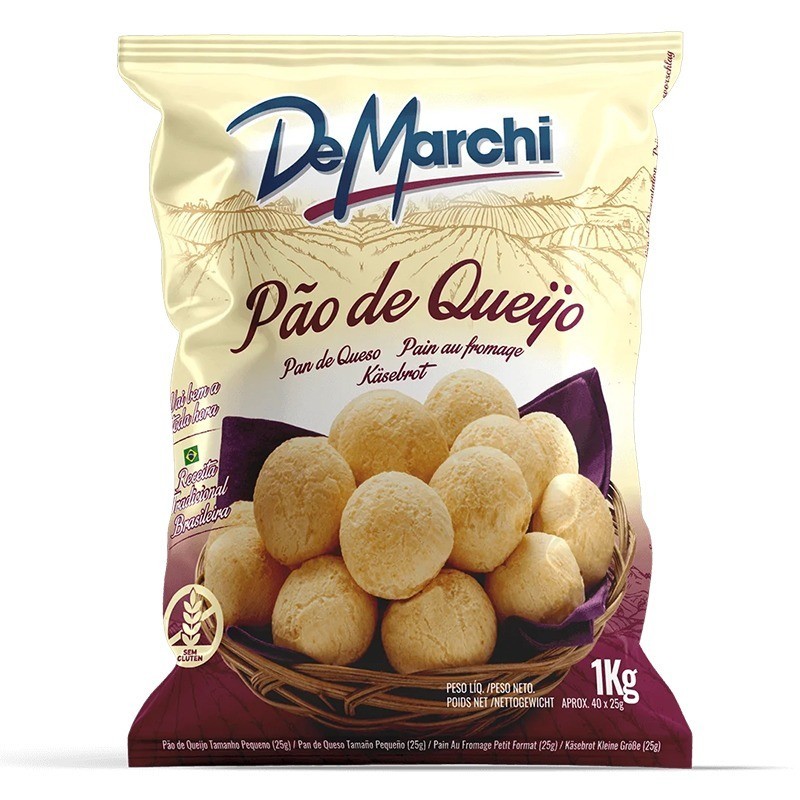 DeMarchi, Pao de Queijo Pequeno 1kg