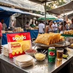 Saúda, Massa de Pastel 200g