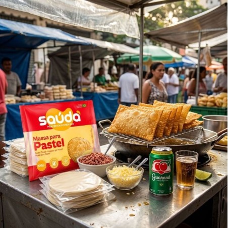 Saúda, Massa de Pastel 200g