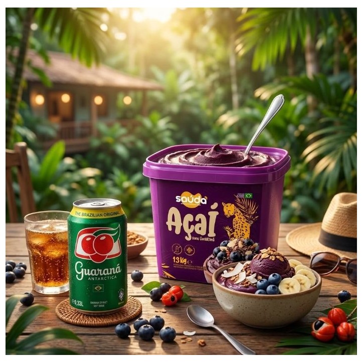 Saúda, Acai com Guarana 1,3kg