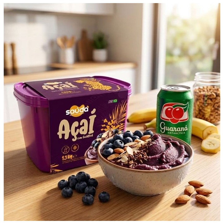 Saúda, Acai com Guarana 1,3kg