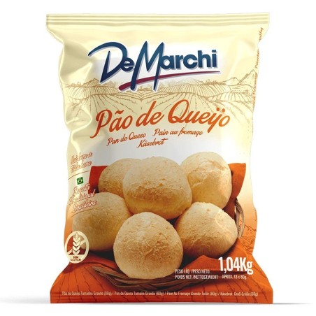 DeMarchi, Pao de Queijo Grande 1,04kg