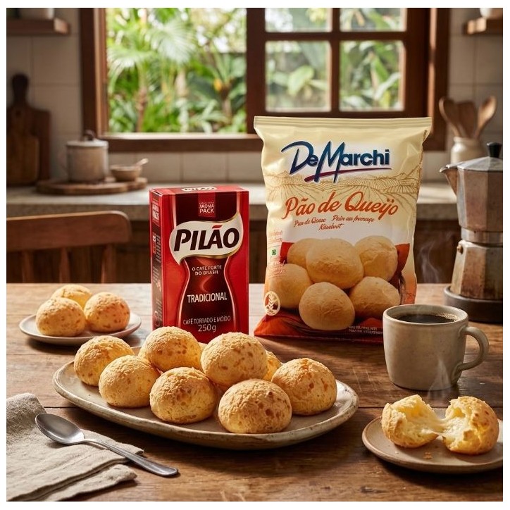 DeMarchi, Pao de Queijo Grande 1,04kg