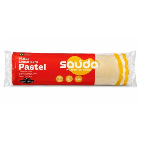 Saúda, Massa de Pastel Linear 1kg