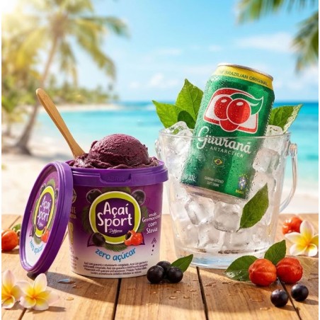 DeMarchi, Acai Sport Zero Acucar com Guarana 180g
