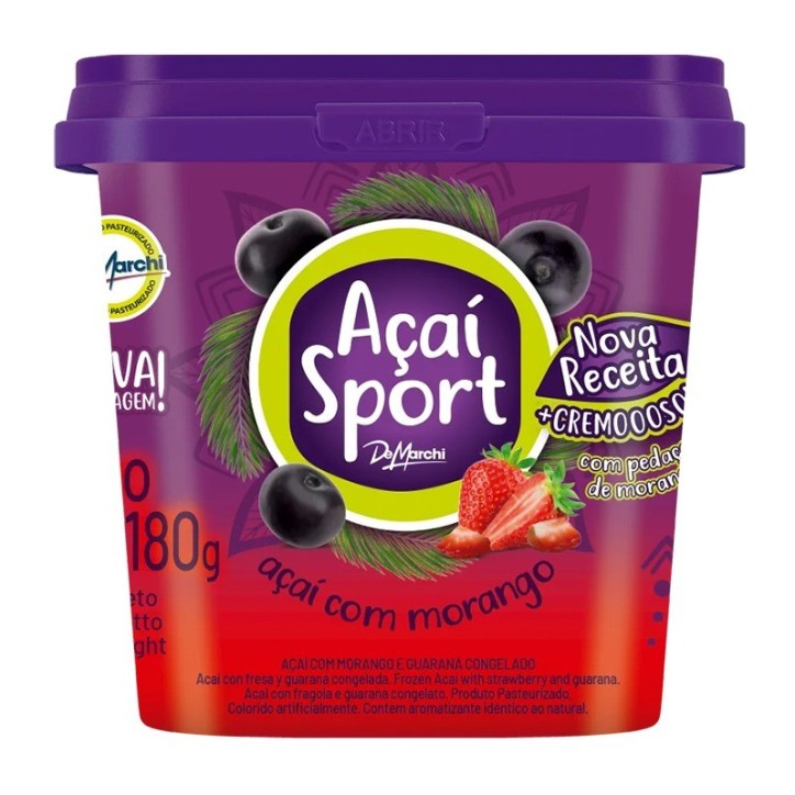 DeMarchi, Acai Sport com Morango 180g