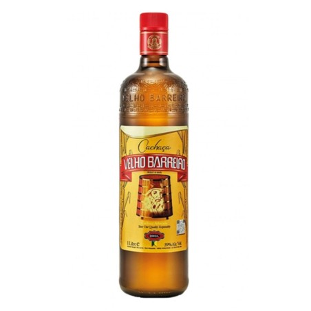 VELHO BARREIRO, Cachaça SILVER 1l, 39% vol.