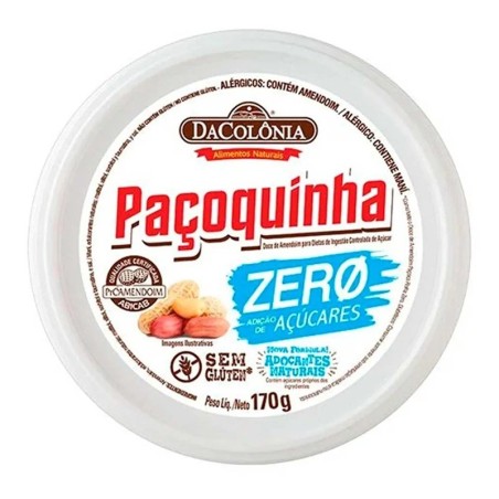 Dacolonia, Pacoca Rolha Zero170g