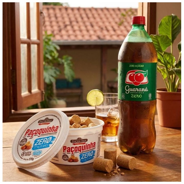 Dacolonia, Pacoca Rolha Zero 170g