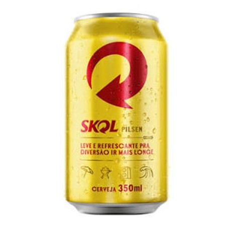 Skol, Cerveja Pilsen (4,7%) 350ml