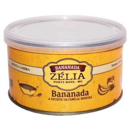 Zelia, Bananada Cremosa Lata 400g