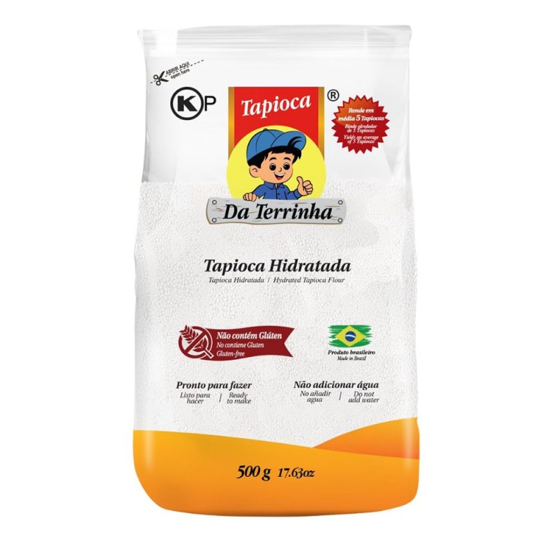 DA TERRINHA, Goma Pronta para Tapioca 500g